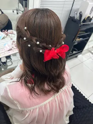 ヘアアレンジ shizuna/平尾 /カラー/髪質改善のヘアスタイル