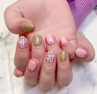 ロング カラー ネイル Q Free nailsのネイルデザイン