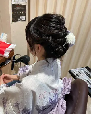 カラー 髪質改善/透明感 カラー/内藤有須加のヘアスタイル