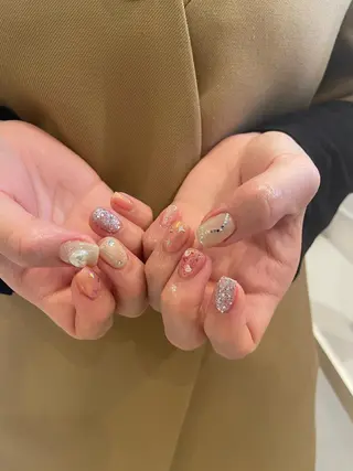 ネイル 束感まつ毛/ネイル/ LED♥KIRARAのマツエク・マツパデザイン