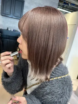ミディアム カラー 🪞個室サロン/韓国 艶髪/keito🪞のヘアスタイル