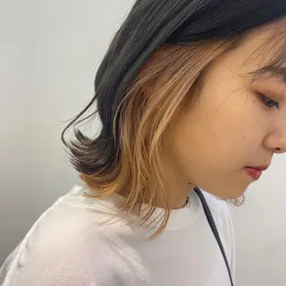 ショート カラー MARLE 今里店のヘアスタイル