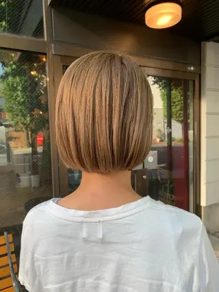 ミディアム カラー 宮嶋 勇輔のヘアスタイル