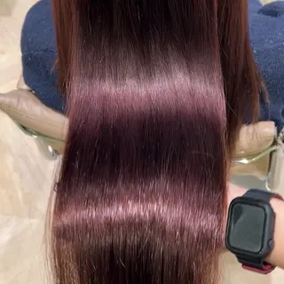 ロング 🥀暖色/エクステ/ ヘアメ/横浜/かなこのヘアスタイル