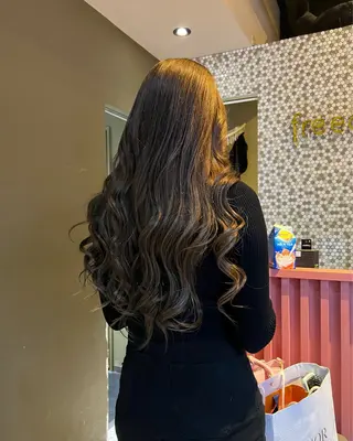 ロング フリーダムマティーニ所属・藤本 翔己のヘアスタイル