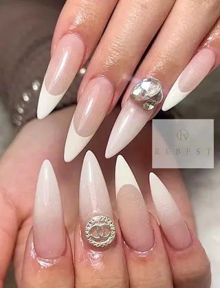 ネイル ❤️💛REBEST 京橋　nailのネイルデザイン