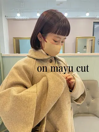 ミディアム カラー得意【梅田】 瀧本友梨乃のヘアスタイル