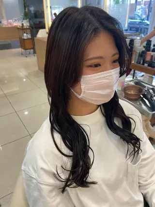 ロング ボブ/透明感 カラー /風花のヘアスタイル