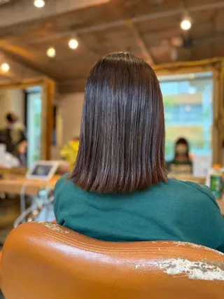 髪質改善カラー ベージュ🤎YUMEのヘアスタイル