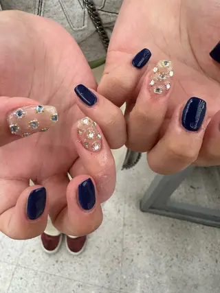 ネイル 🖤🤍石川 アイリ🤍🖤のネイルデザイン