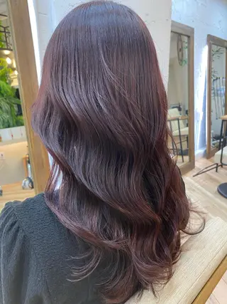 ロング おおつき ありかのヘアスタイル