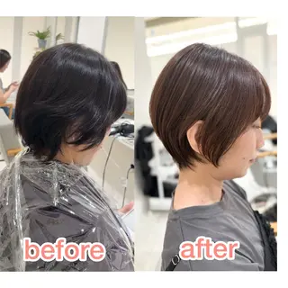 ショート GBG大分店所属・繁田 葵のヘアスタイル