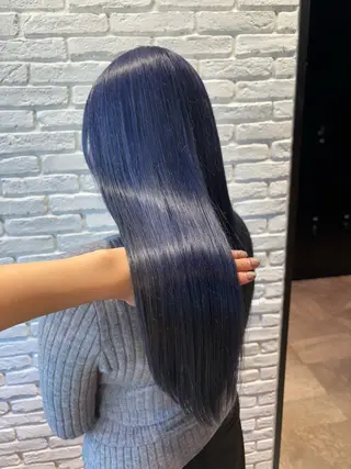 ロング カラー 🫧透明感カラー/ 寒色カラー/Risaのヘアスタイル