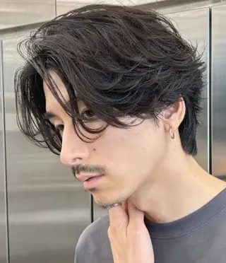 ミディアム GAYA所属・竹内 gayaおゆみ野店のヘアスタイル