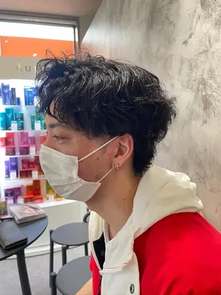 パーマ メンズ 野々市市役所徒歩1分 /メンズ特化サロンのヘアスタイル