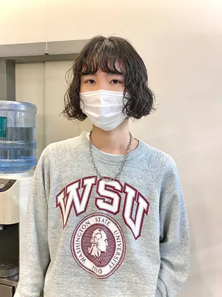 ミディアム パーマ メンズ ヒカル/ミディアム パーマ/ロングパーマのヘアスタイル