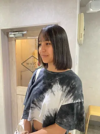 ミディアム カラー 髪質改善/Bloss om🌷高橋沙衣のヘアスタイル