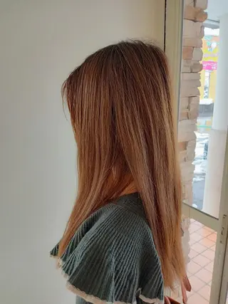 ロング 林慶吾/ショートボブ /デザインカラーのヘアスタイル