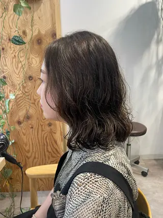 ミディアム AMANE🌼 ハヤシサオリのヘアスタイル