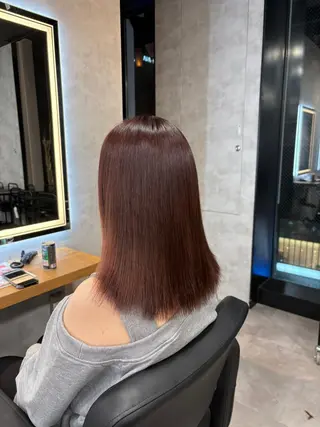 ミディアム カラー 神谷勇太/ 艶髪カラー特化のヘアスタイル