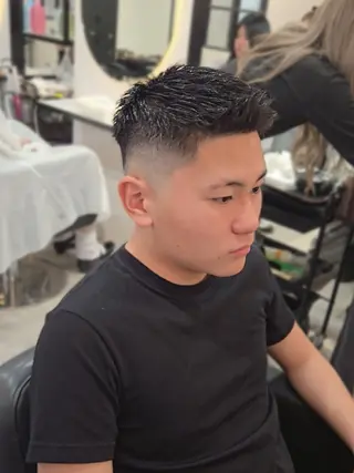 メンズ ショート Lapis 名古屋駅前店所属・LEN名古屋/パーマ 海外ヘア/メンズ特化のヘアスタイル