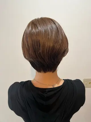 ショート 東村 桃花のヘアスタイル
