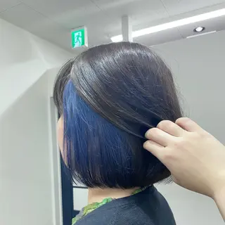 カラー _YUCCA_ rikanaのヘアスタイル