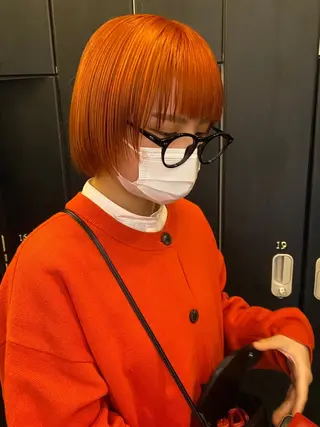 カラー AYUMI/ブリーチ モデル募集中🌻🐝のヘアスタイル