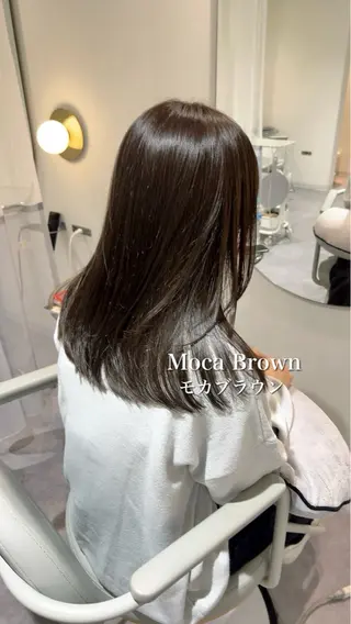 ミディアム 美髪✨艶髪✨髪質改善 カラー特化❣辻本悠心のヘアスタイル