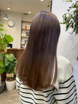 ロング 似合わせカットNo1 いちば　ゆなのヘアスタイル