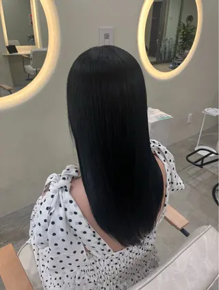 セミロング カラー uni/haruhi ☀️透明感カラーのヘアスタイル