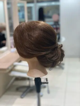 ヘアアレンジ newi銀座所属・大人髪質改善/ 源美晴のヘアスタイル