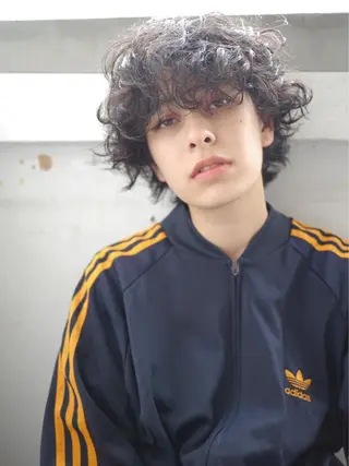 パーマ 渋谷メンズカット/ 工藤靖也のヘアスタイル