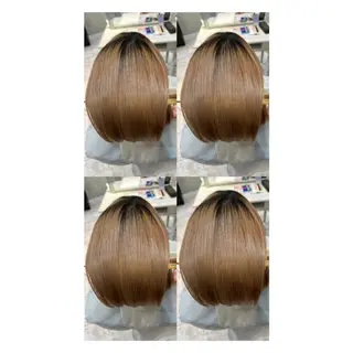 セミロング 店長✨レイヤー✖️ 髪質改善✖️韓国ヘアのヘアスタイル