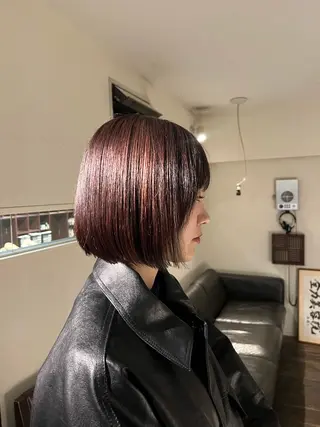 ショート 坂本 鈴のヘアスタイル