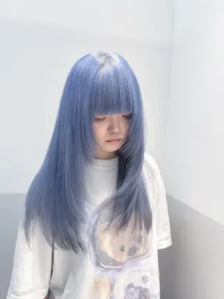 ロング カラー ヘアアレンジ メンズ キッズ SALOWIN所属・ハイトーン美容師 MASATOのヘアスタイル