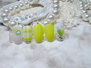 ネイル (∩_∩)ミモネイル /eyelashのネイルデザイン