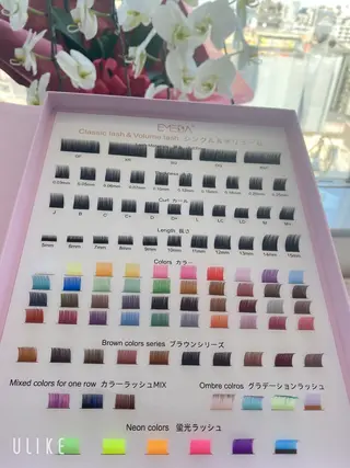 マツエク・マツパ 神山 ビューティー・アイのマツエク・マツパデザイン