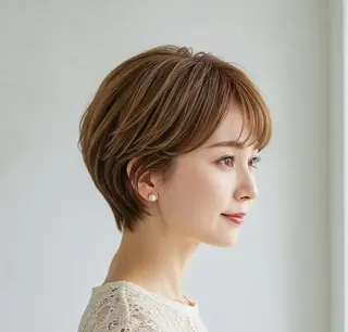 ショート 🫧似合わせショート ゴヤ🫧のヘアスタイル