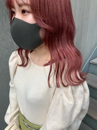 セミロング カラー 🌼sunc HINAMI🌼のヘアスタイル