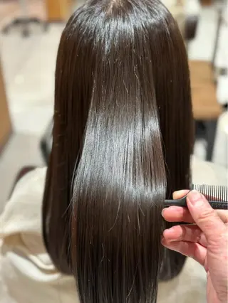 パーマ 片岡 阿里那のヘアスタイル