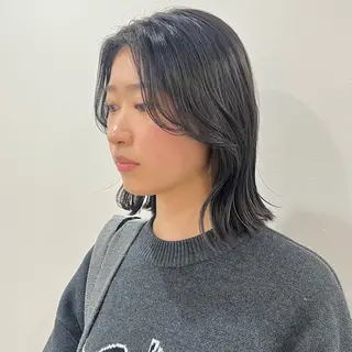 ミディアム カラー Neale. ユメのヘアスタイル