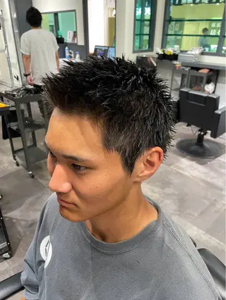 ショート メンズ 福本 純平のヘアスタイル