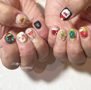 ネイル mou.所属・mayu ミッション3階のネイルデザイン