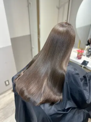 ロング カラー 新宿/髪質改善/ 美髪矯正✨浅江通友のヘアスタイル