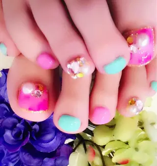 ネイル ネイル/耳つぼ /新ホワイトニングのネイルデザイン