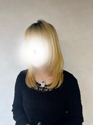 ミディアム Iris by artina 武蔵小杉店【イリス バイ アルティナ】所属・🎼レイヤー/顔周り カット/nene♬のヘアスタイル