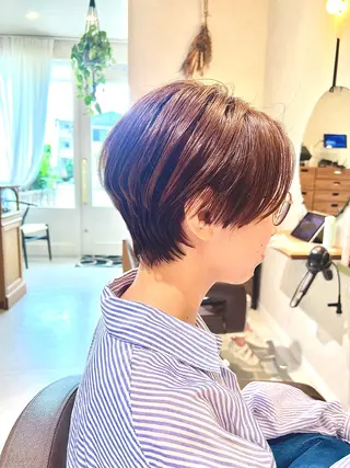 ショート nove hair &spaのヘアスタイル