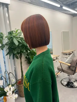 ショート カラー 大林 エリコのヘアスタイル