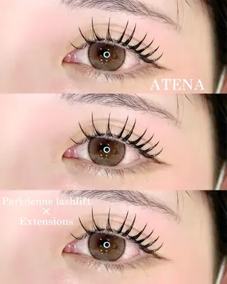 マツエク・マツパ ATENA MINAMIのマツエク・マツパデザイン